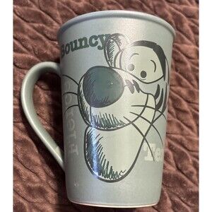 Walt Disney Green Tigger Mug Bouncy Fierce Adventurous Tenacious Carefree 12 oz
